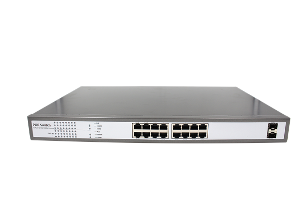 TVG1602-- 10/100/1000 18 ports PoE Switch